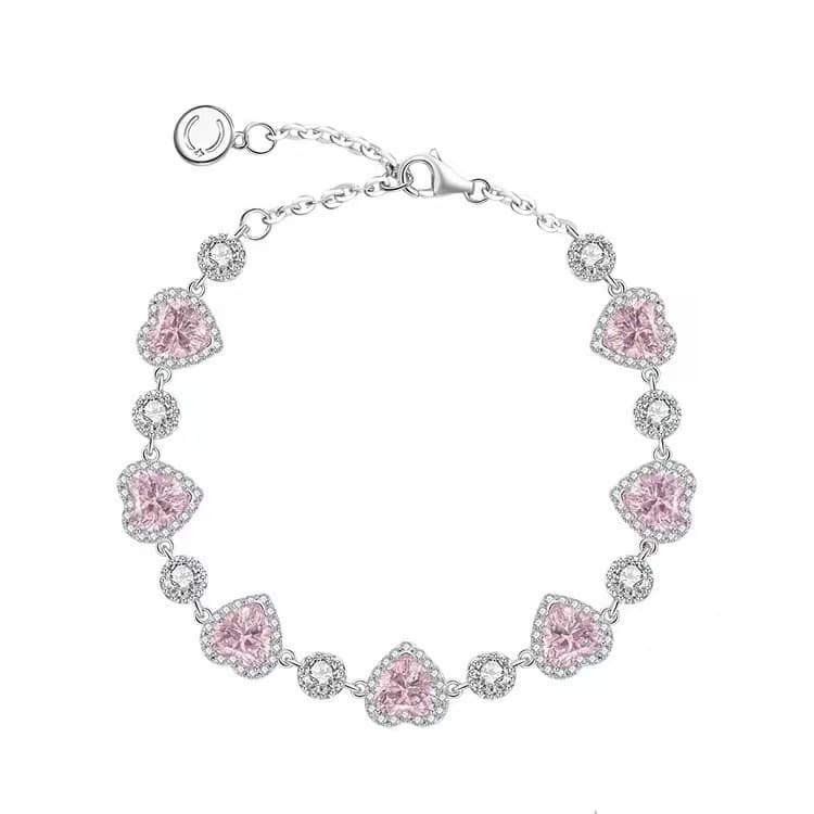 White copper electroplating process summer with niche design bracelet