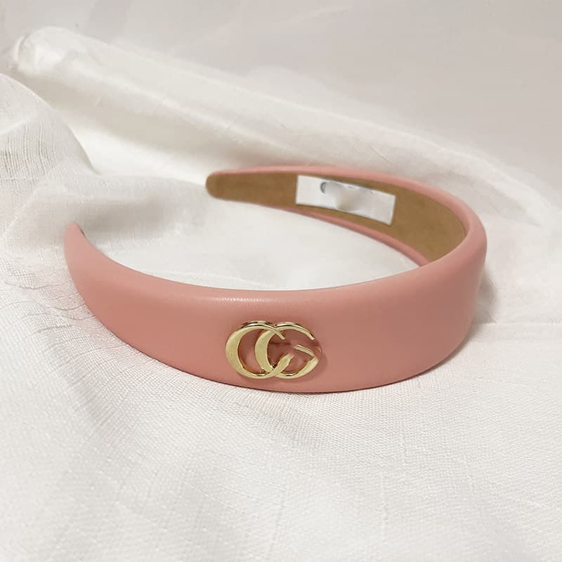 Bandeau en éponge rose à nœud haut, accessoire de cheveux simple et mignon, collection printemps/été 2026.