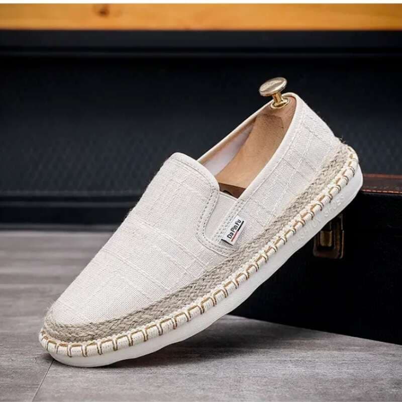 Casual Loafers Classic Flat Men Solid Color Shoes Fashion Slip On Footwear Male Hombre 2024
