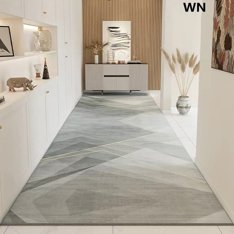 3D Cuttable Floor Mat Entrance Hallway Corridor Long Strip Home Hotel Full Coverage Carpet