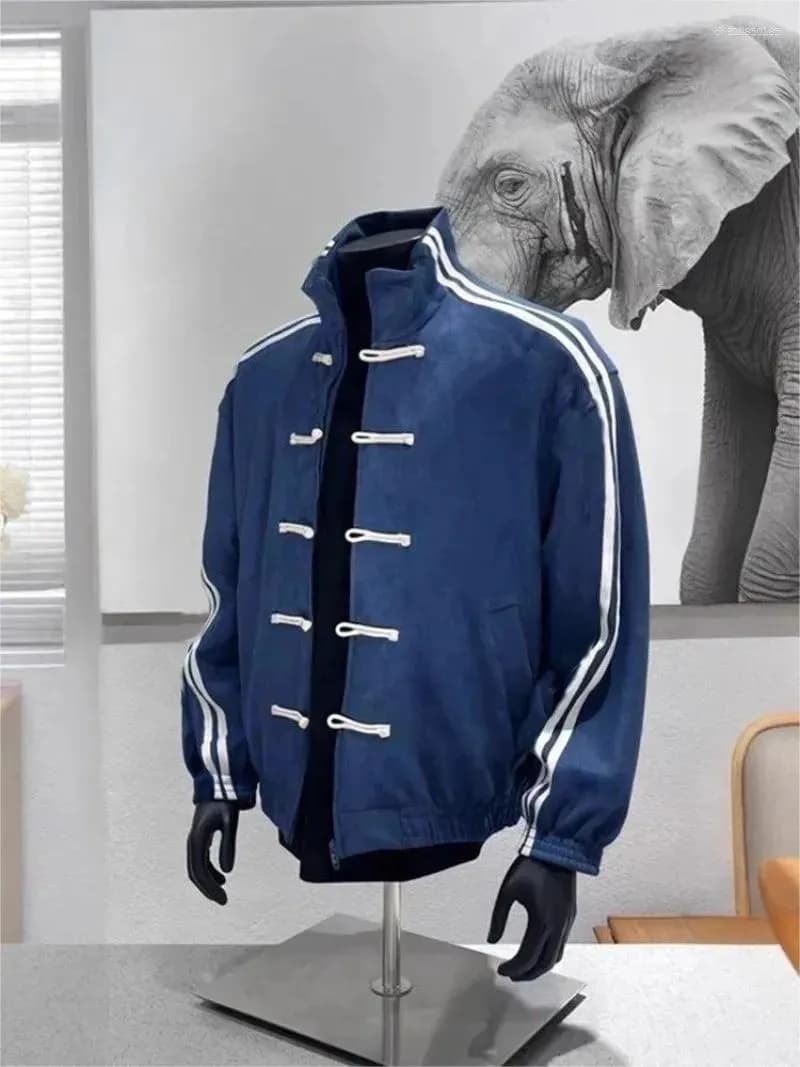 Veste Didi Designer 26ss, coupe-vent, style printemps, col montant, fermeture boutonnée, idéale pour le Nouvel An chinois.