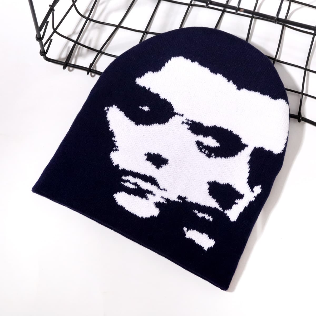 Unisex Fashion personality Niche image trend knitted hat casual outdoor sports riding warm