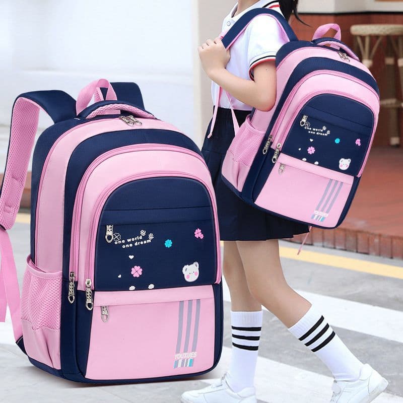 Kids Bags Primary School Students Backpack Astronaut One Two Three Four Five Six Grade Boy Schoolbag Large Capacity Girl Backpack Spine Protection