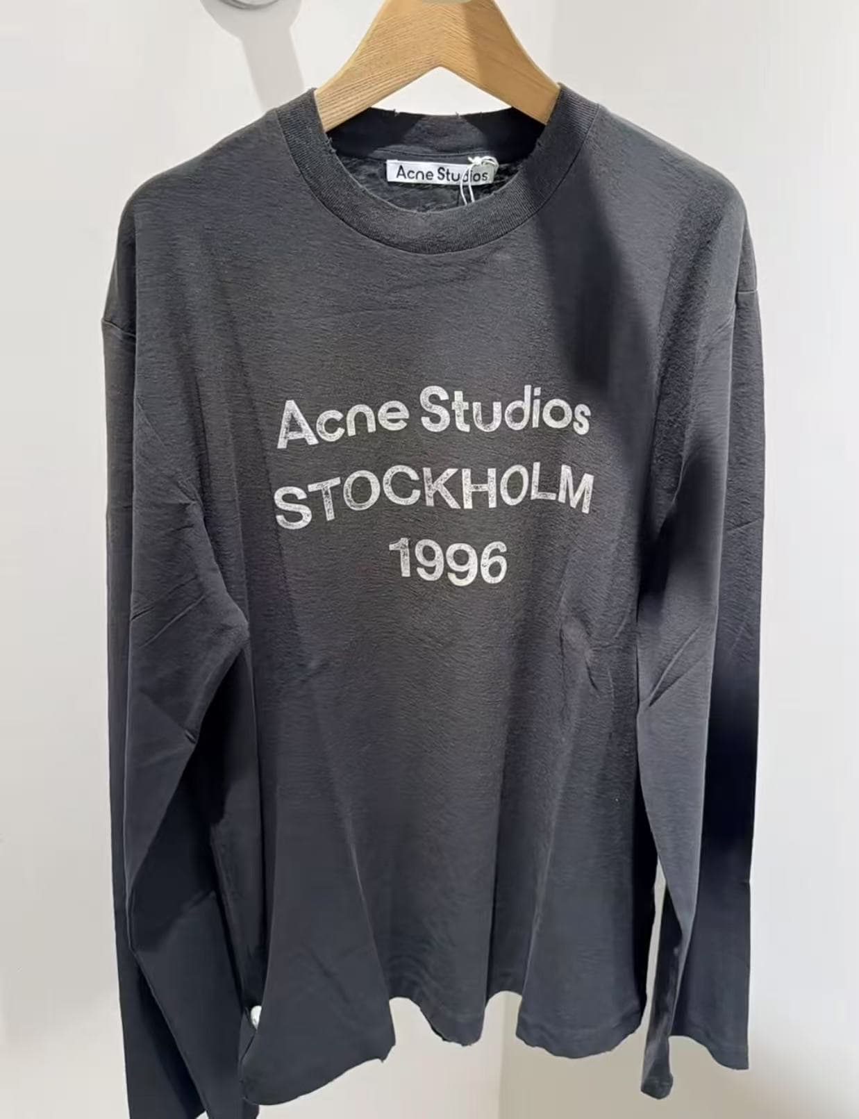 25SS 1996 Classic Dstruction Commmorativ Lazy Rlaxd Long Slv Sun Protction Lightwight Bas T-Shirt Couplel