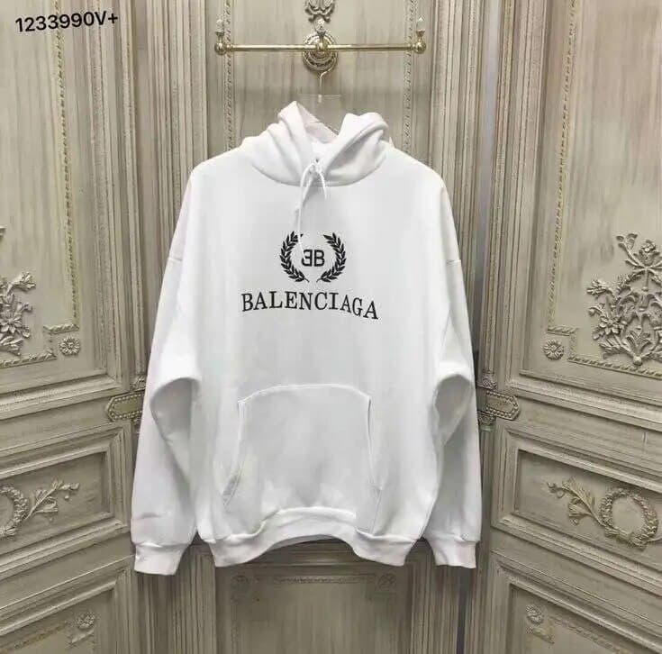 Balenciaga Automne-Hiver Nouvelle collection Femme Vêtements Filles Sens de la Mode Sweat à capuche à manches longues