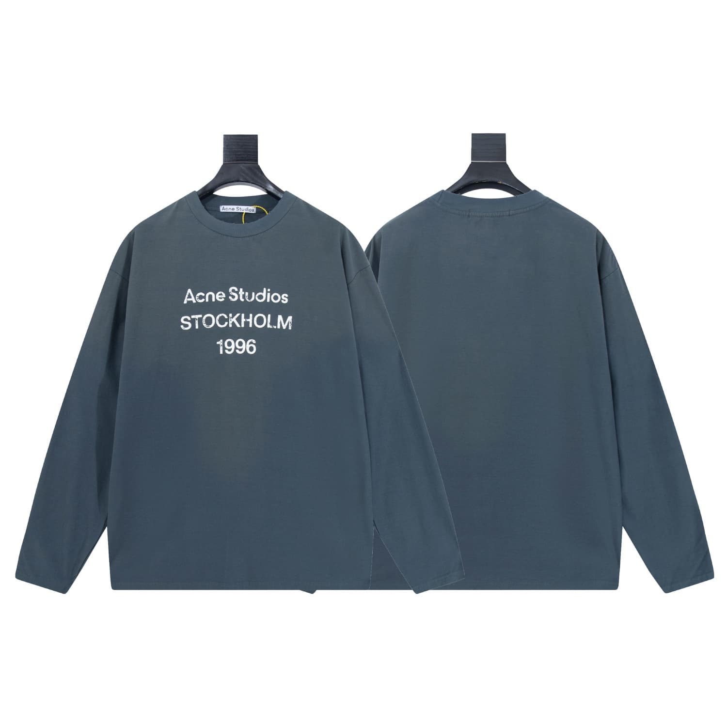 25SS 1996 Classic Dstruction Commmorativ Lazy Rlaxd Long Slv Sun Protction Lightwight Bas T-Shirt Couplel