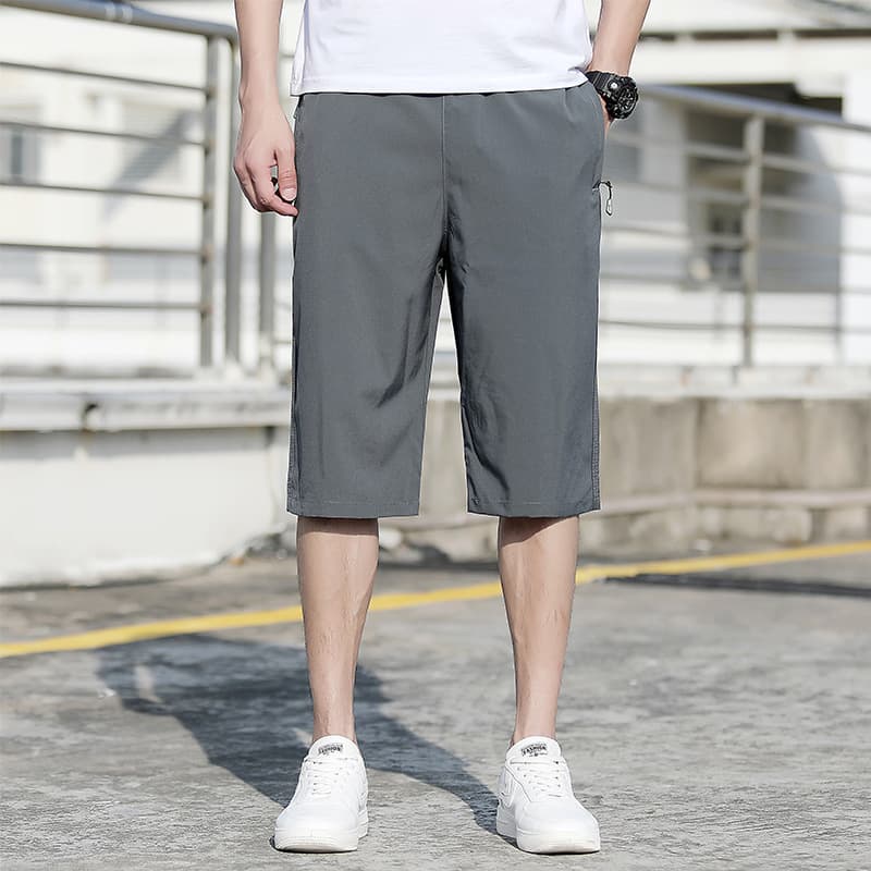Men's Clothing Men's Casual 6 Point Shorts Summer Shorts Trend Summer Loose Outer Wear Plus Size Half Length Cropped Pants