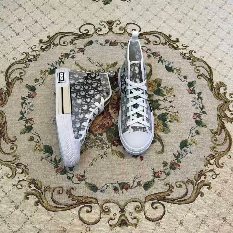 Chaussures montantes décontractées en toile DIOR B23 inspirées du cinéma