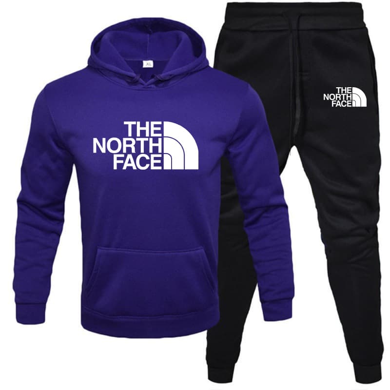 Ensemble sweat-shirt à capuche et pantalon de jogging pour homme, collection printemps-automne 2024.