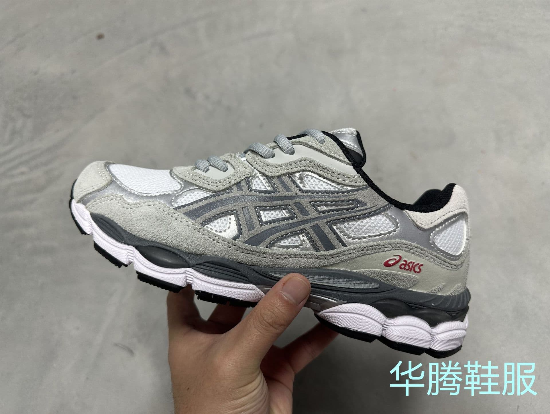 Version export de haute qualité des chaussures Asics Gel-NYC pour hommes, authentiques, fonctionnelles, rétro, tendance, antidérapantes et résist