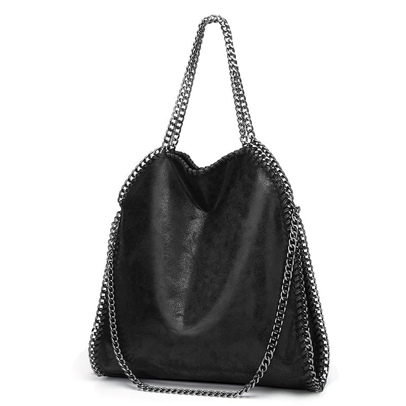 Women’s Bags New Chain Bag Fashion Brand Handbag Simple Folding Women's Bag Shoulder Bag Casual Shoulder Bag