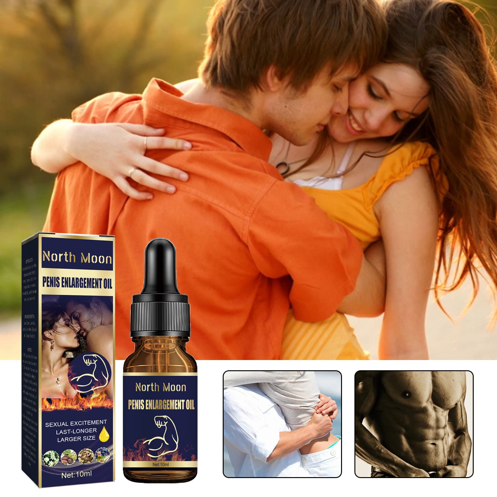 Peni.s Men's Massage Essential Oil Delay Increase Private Care