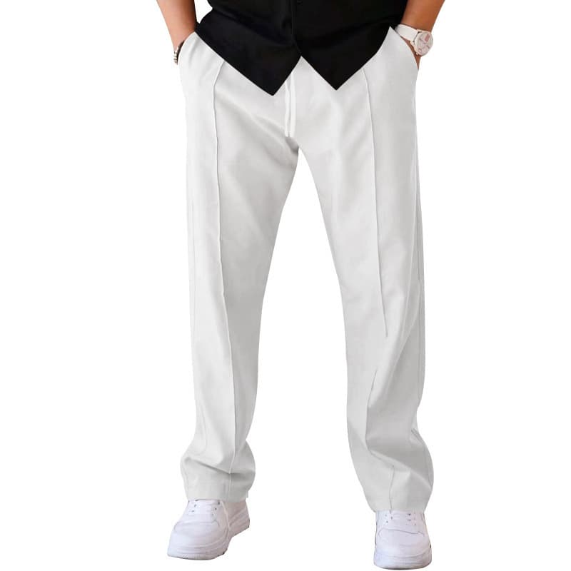 Men's Clothing Trousers Men's Spring And Summer Loose Straight Sports Casual Trousers Oversize Trousers