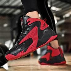 Autumn winter microfiber sports men's and women's basketball oversized warm cotton shoes, snow boots A