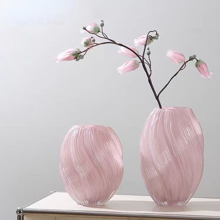 Ins Style European Minimalist Niche Creative Light Luxury High-end Dining Table Living Room Decoration Hydroponic Flower