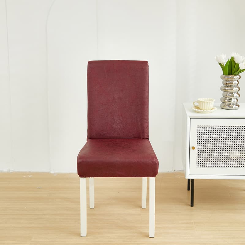 Household one-piece nano-tech cloth chair cover Simple restaurant restaurant dining table stool cover chair cover