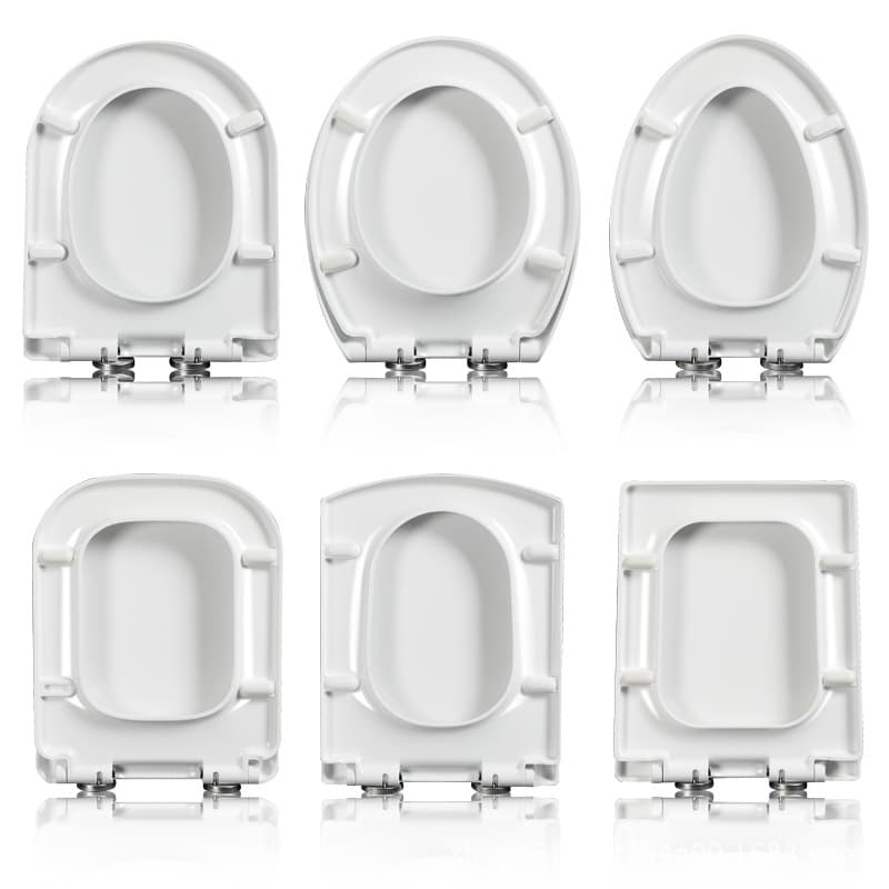 Toilet Seat Thickened Household Universal Old Style V Shaped U Shaped Square O Shaped Toilet Board Manufacturer Toilet Seat Cover