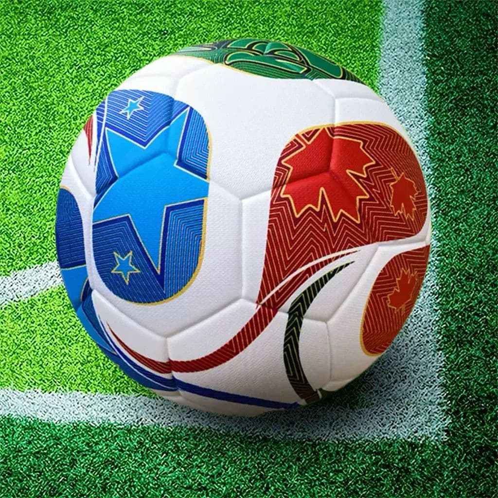 US-Canada-Mexico Football 2026 New Model Wear-Resistant Heat-Bonded World Cup PU Seamless Match Training Standard Ball