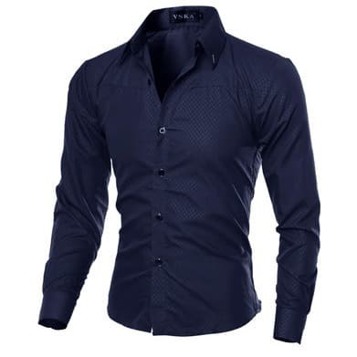 Man's Clothing Men's Shirt M-XXXXXL Men's Long Sleeve Shirt