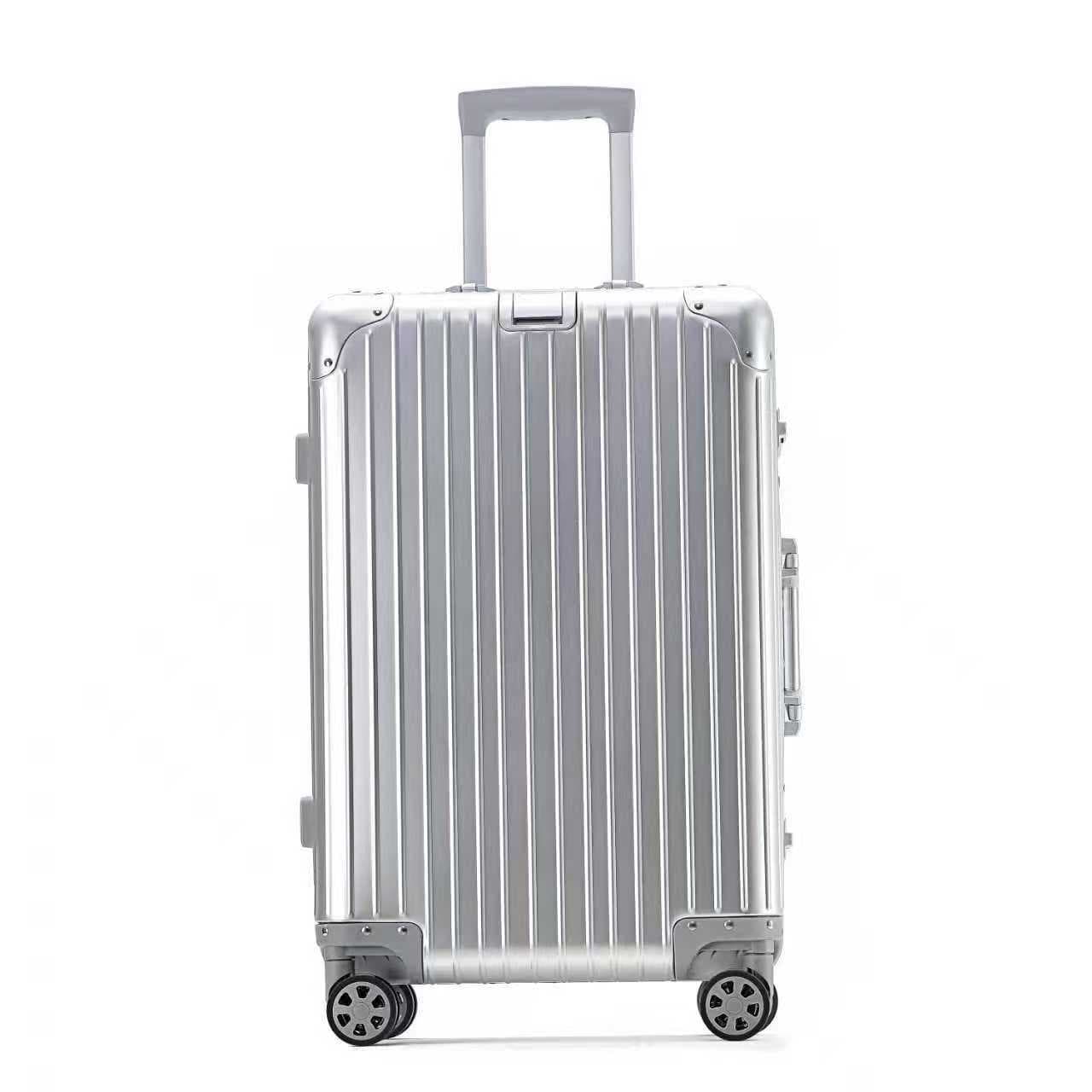 Premium Magnesium-Aluminum Alloy Luggage Set With Locking System, 360° Spinner Wheels & Expandable Design