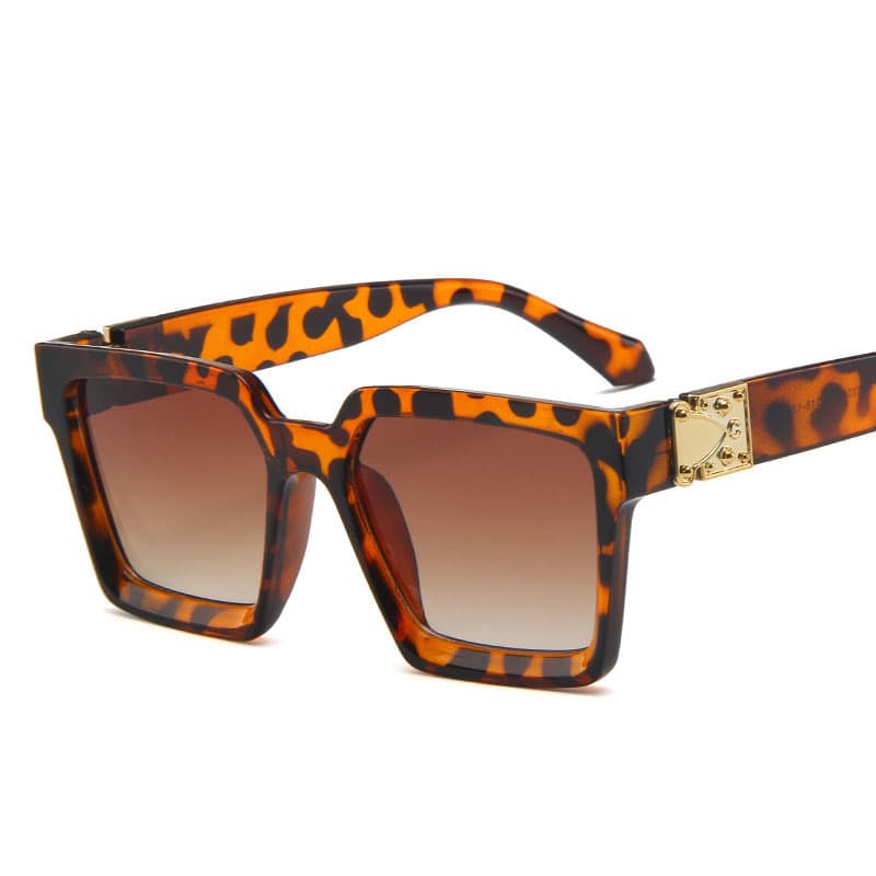 New Arrivals Square Sunglasses Brand Designer Men Eyeglasses Retro High Quality UV400 Gafas De Sol Hombre