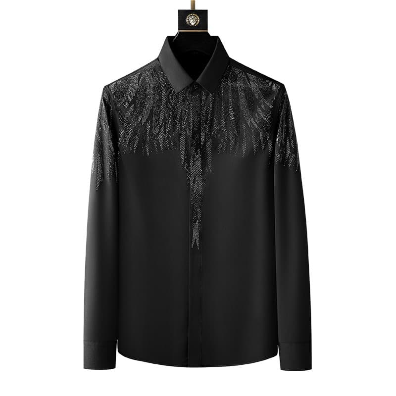 Men's Clothing Spring Shirts Heavy Craft Slim Fit Non iron Shirts