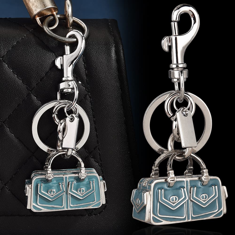 Directly From The Manufacturer, Popular Model: Simulated Mini Handbag Keychain, Fashionable Metal Pendant, Creative And