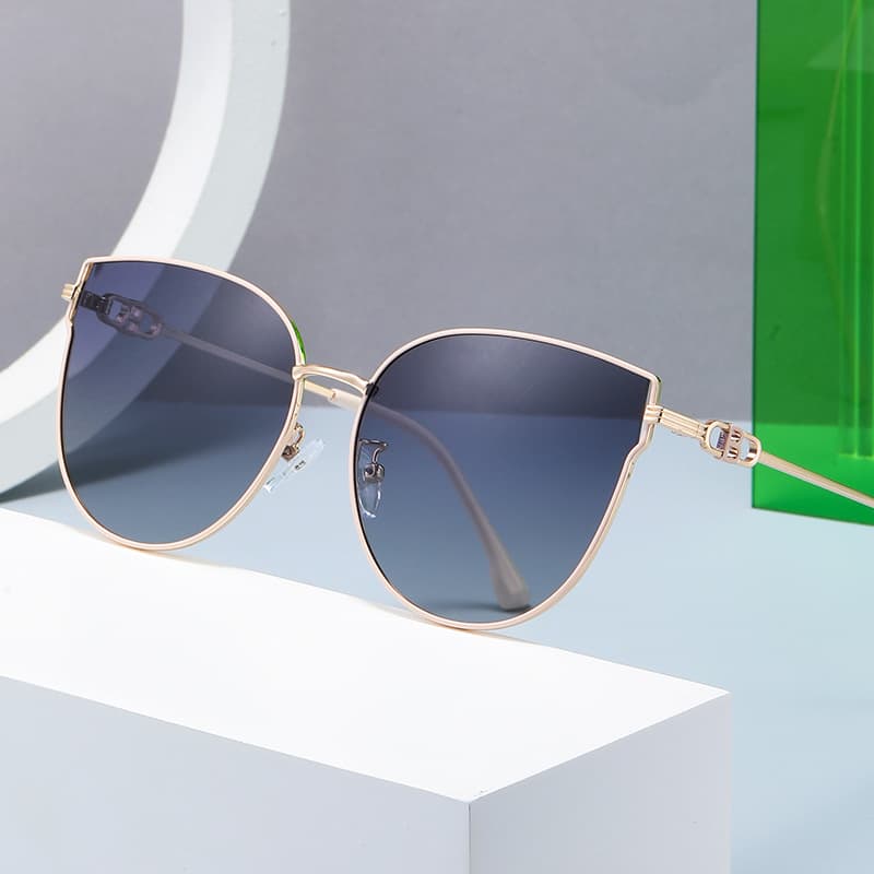 New Cross-border European And American Fashion Trend Women's Polarized Sunglasses, Large Frame, Popular Online, UV