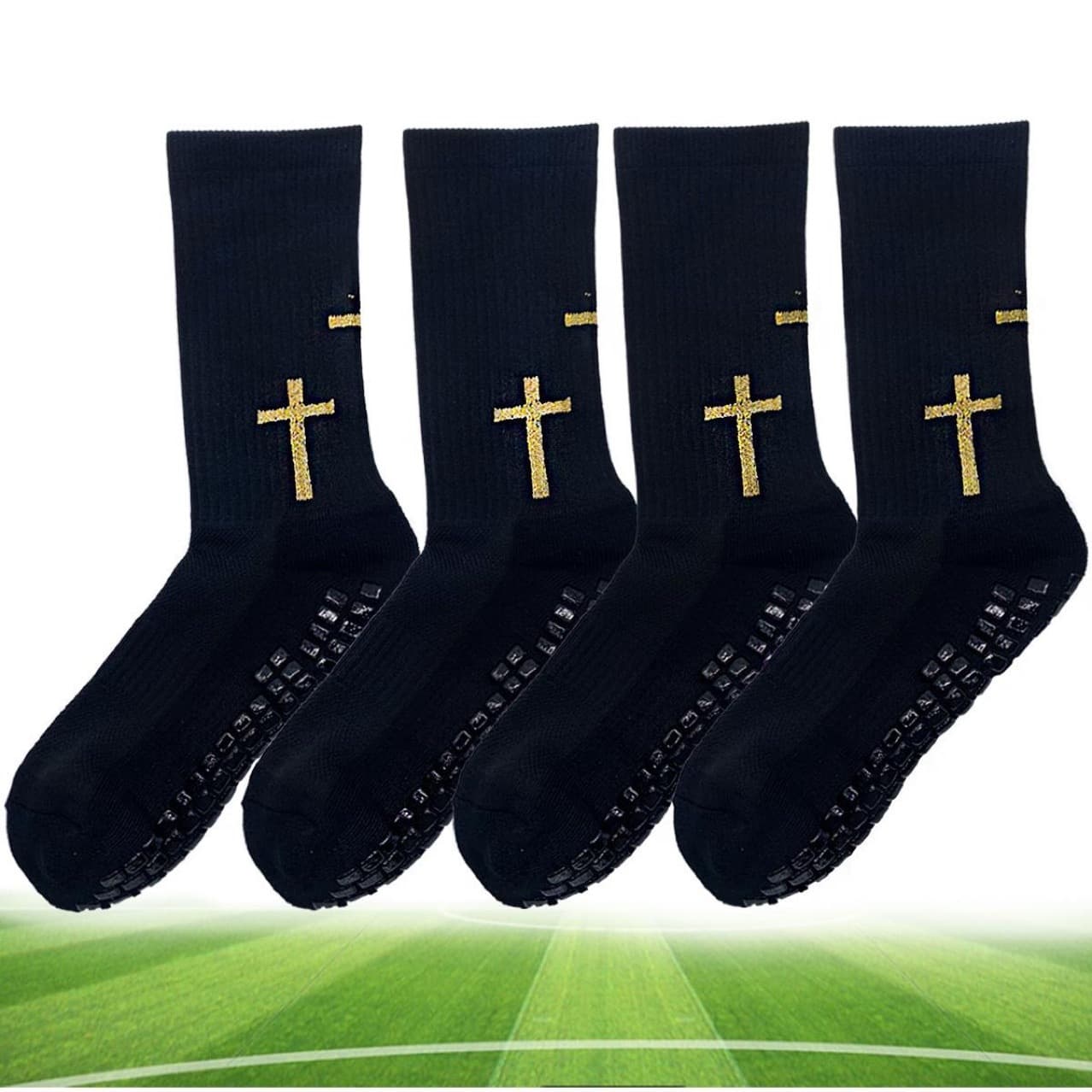 Sport Socks Anti Slip Football Socks For Sports, Moisture Absorbing And Breathable