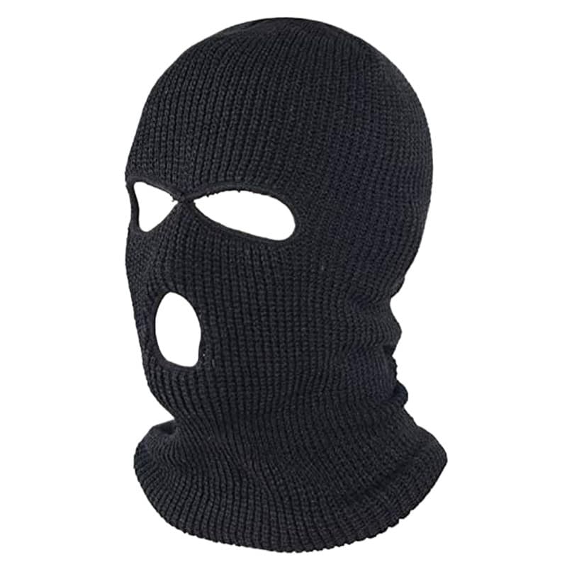 Winter Knitted Mask Ski Mask Full Face Cover Men And Women Full Face Mask Outdoor Sports Balaclava Hat
