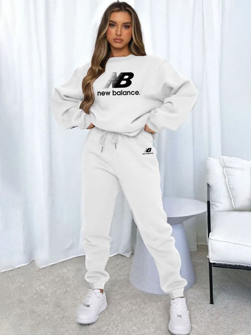 Ensemble sweat à capuche et manches longues pour femme, nouveauté automne-hiver, tendance et amusant