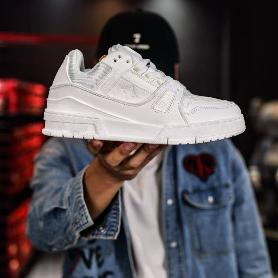 Chaussures homme décontractées et polyvalentes pour femmes, style sport, style sport, marque tendance de niche, finitions en cuir véritable, 2025