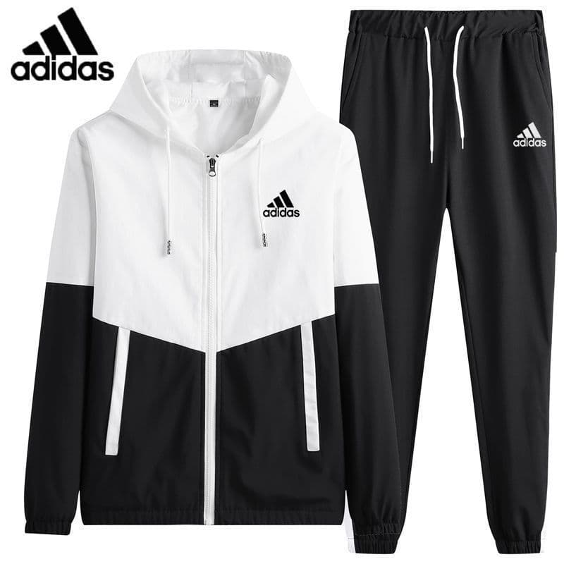 Ensemble deux pièces décontracté printemps-automne de vêtements de sport Clover, version coréenne pour hommes, tendance et polyvalent
