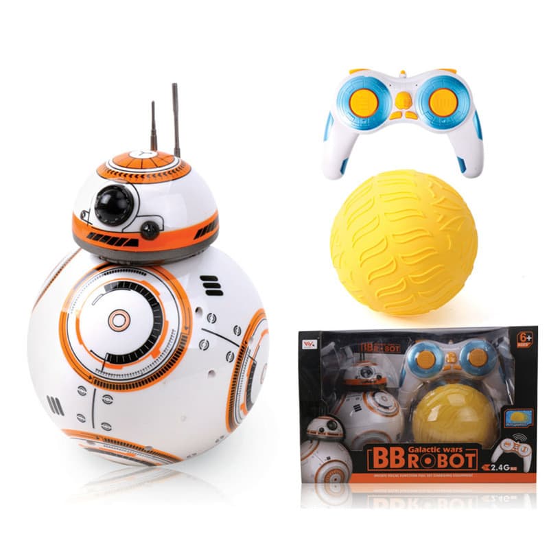 Smart Remote Control Robot Toy With Rotating Head, LED Lights & Music – Rechargeable Interactive Droid For Kids & Collectors