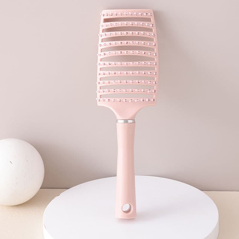 Women's Long Hair Massage Comb Styling Fluffy Hair Large Curved Comb Travel Portable Beauty Health Hair Care