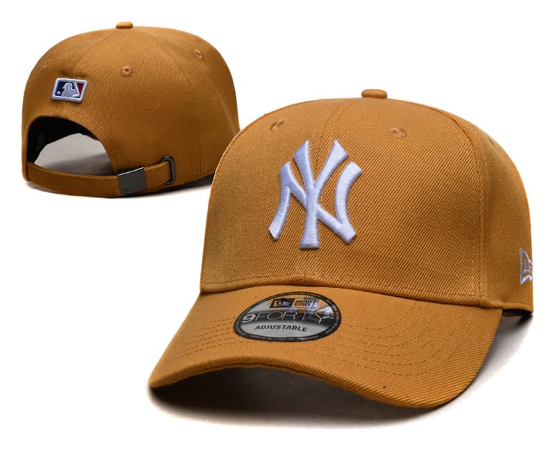 Casquette unisexe transfrontalière, grand logo, visière rigide, broderie, style sport décontracté NY, commerce extérieur