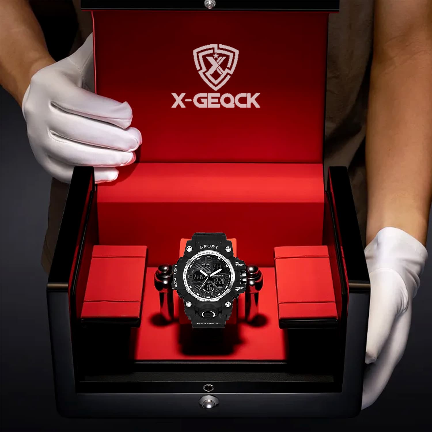 Men's Watches For Teenagers And High School Students, Fashionable And Trendy, High Tech, Sports Oriented, Luminous, Digital Watches For Boys.