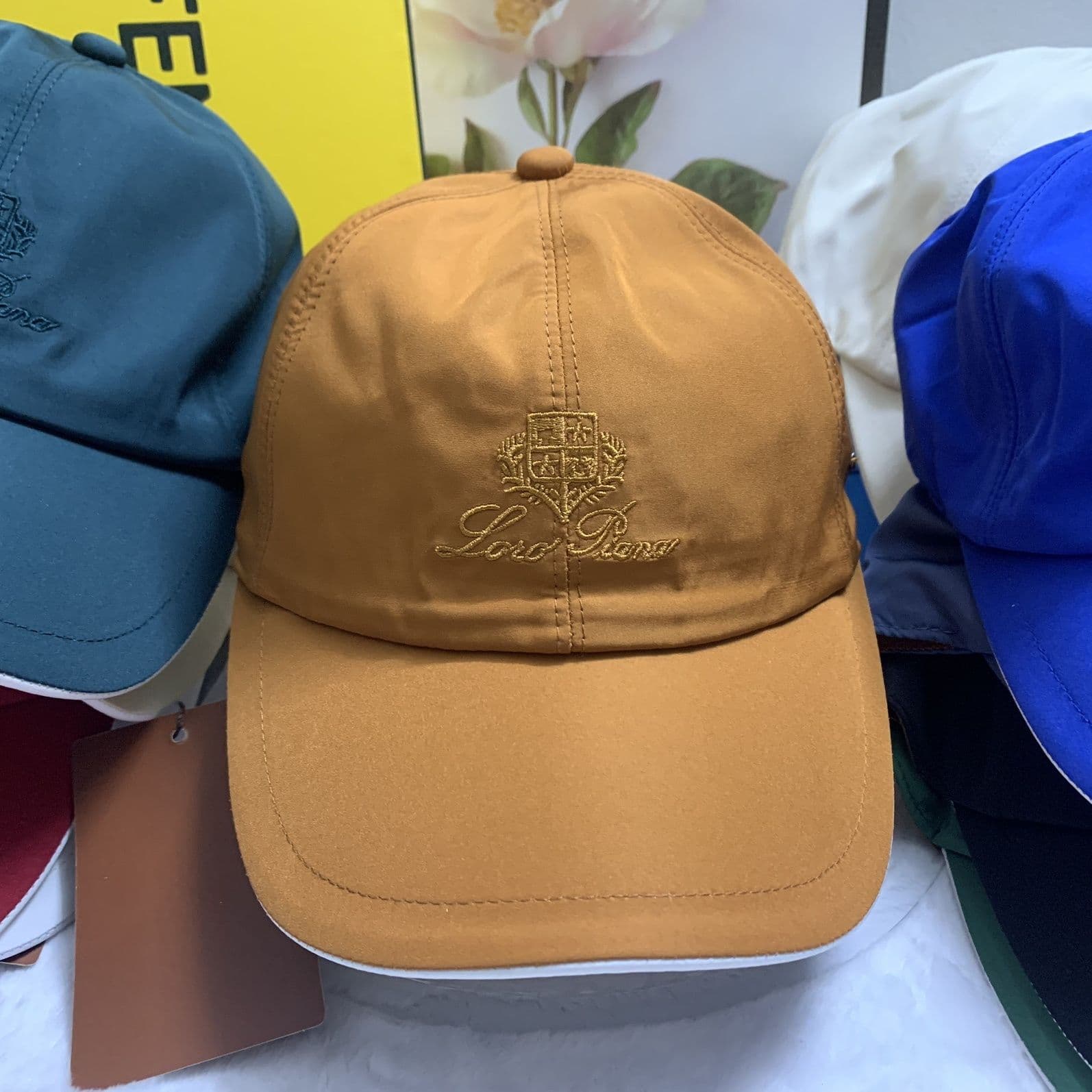 Casquette de baseball tendance printemps-été, langue de canard, broderie décontractée dopamine pour hommes et femmes,