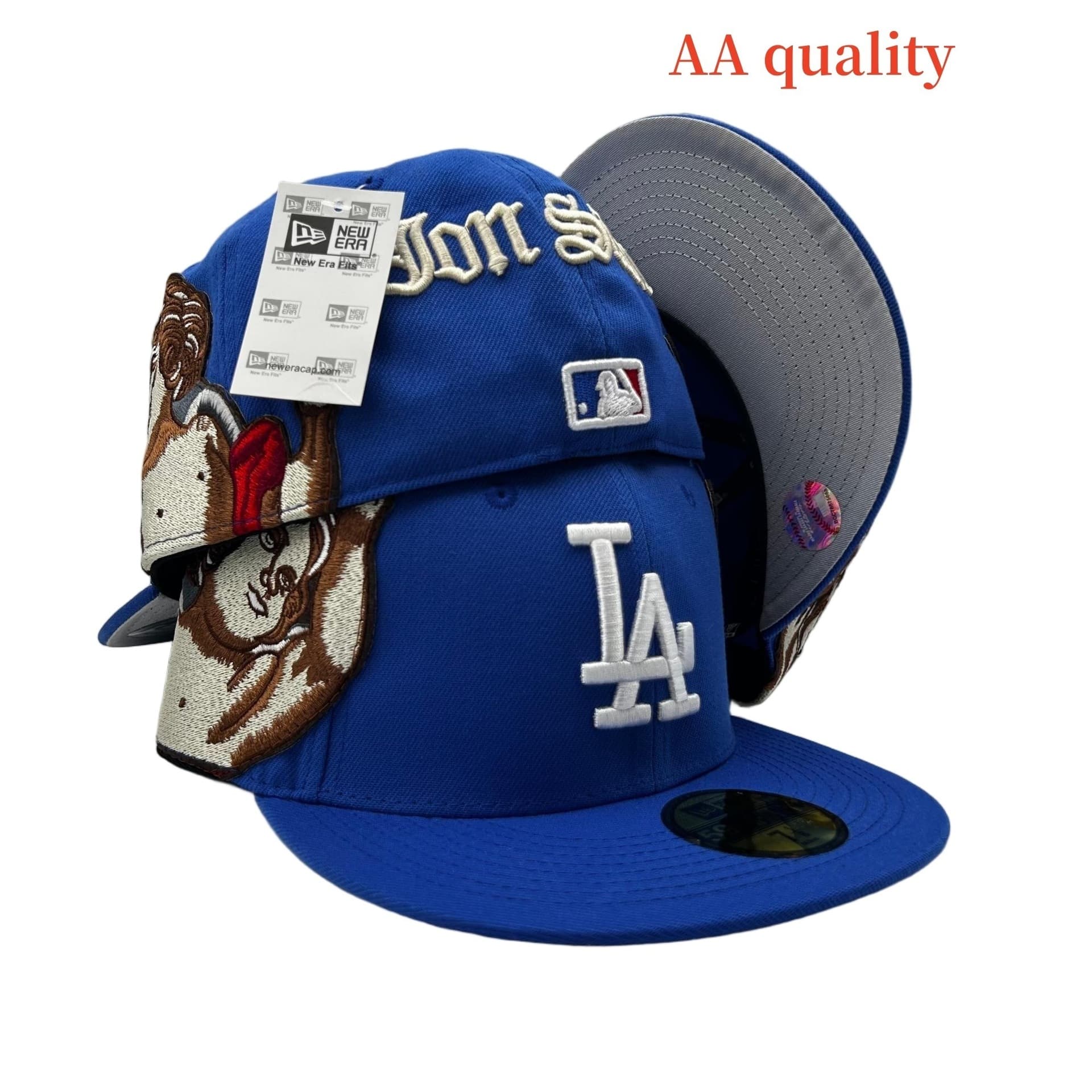 Casquette de baseball tendance 2025, modèle AA, taille unique, visière plate, idéale pour les équipes de commerce extérieur transfrontalier.