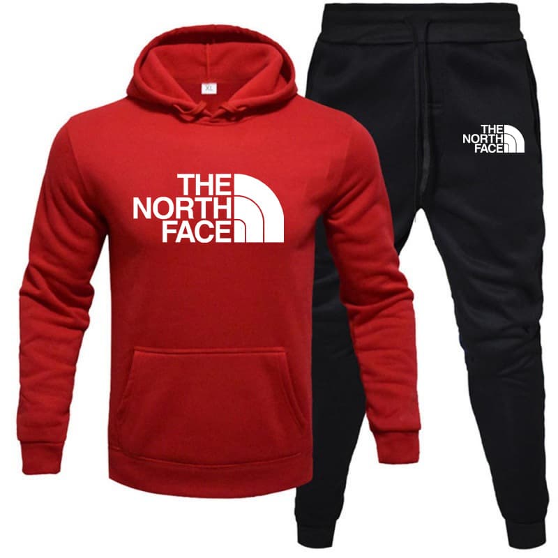 Ensemble sweat-shirt à capuche et pantalon de jogging pour homme, collection printemps-automne 2024.