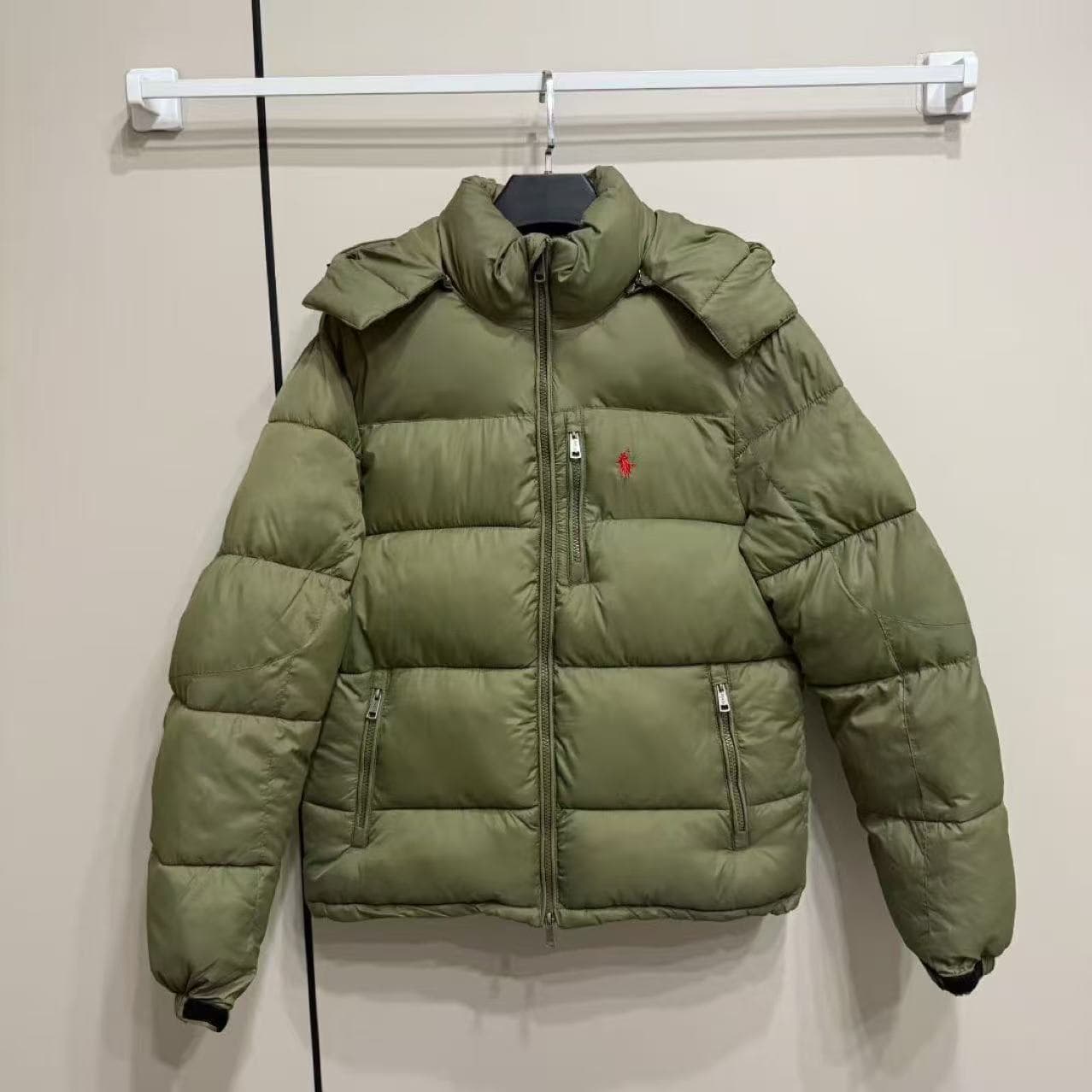 Veste en coton chaud, imperméable et coupe-vent, brodée, à capuche, pour hommes et femmes