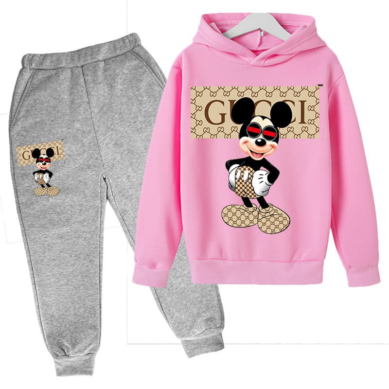 Vêtements pour bébé et mère Sweat à capuche tendance pour garçons et filles