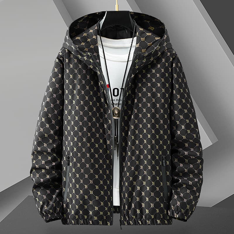 New Trendy And Stylish Men's Jacket For Spring And Autumn, Perfect For Cross Border Trade. A Versatile And Casual Outerwear Piece.