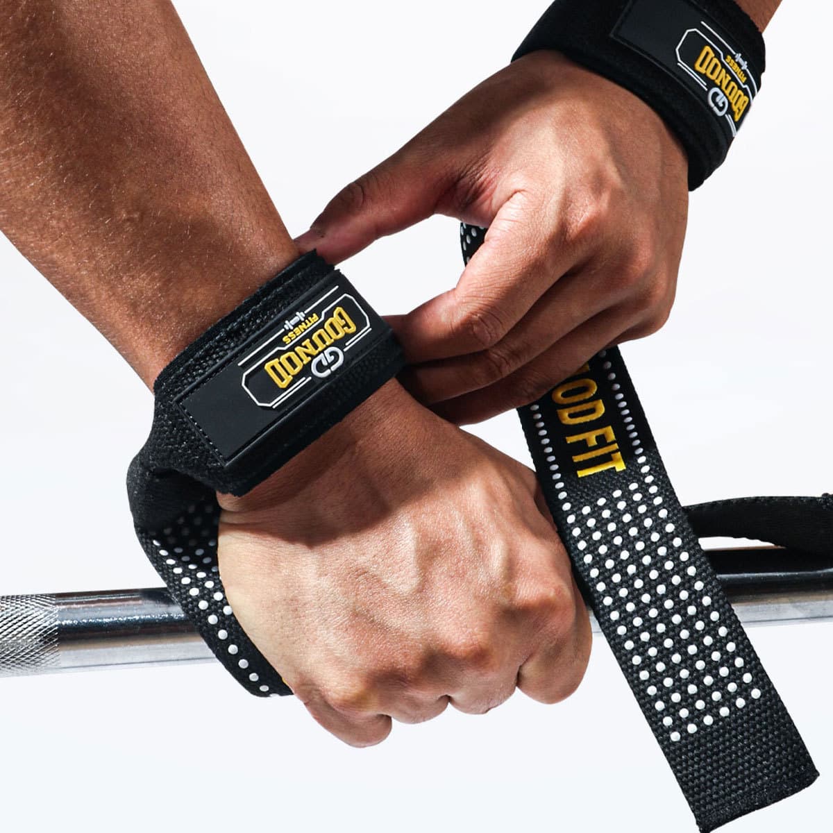 New sports power belt silicone glue non slip grip belt fitness pull force belt pull up hard pull belt