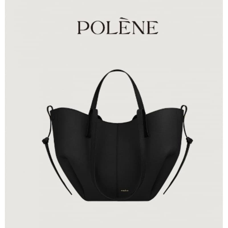 Sac cabas POLENE Wing Tote grande capacité pour femme, porté épaule ou à la main.
