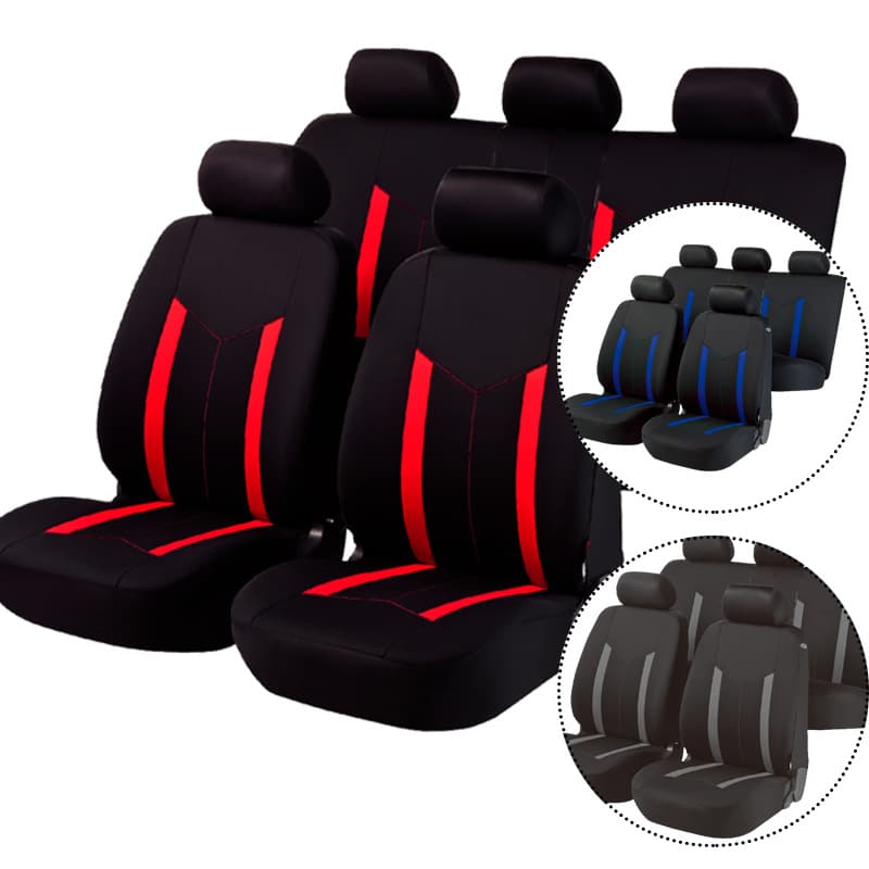 New mesh cloth blue red gray line stitching men and women general purpose SUV truck