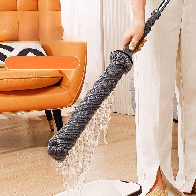 Jefun 2025 New Self-Wringing Hands-Free Washing Large Head Household Mop Commercial Use For Restaurants