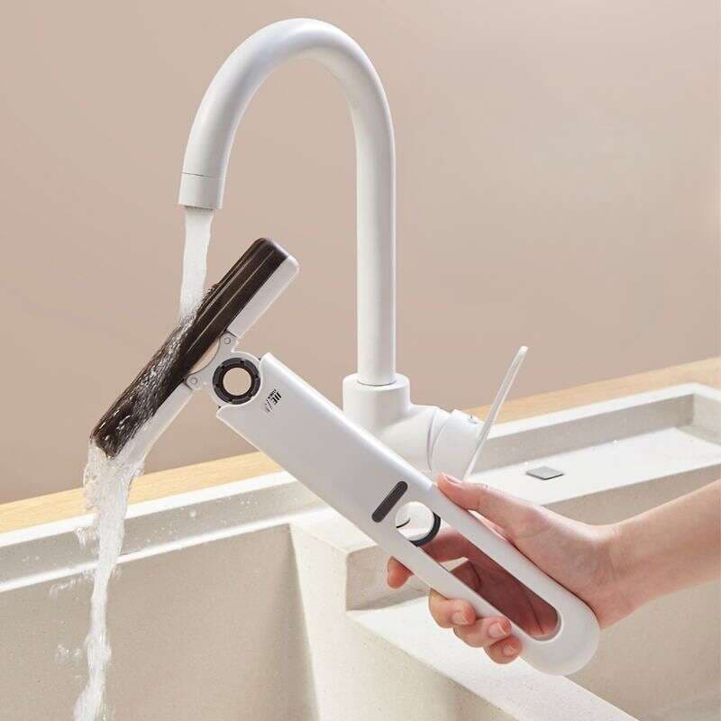 【 1640 Positive Reviews 】 Madame Jie Mini Sponge Small Mop, Comfortable Cotton Instead Of Cloth, Can Be Hung Without