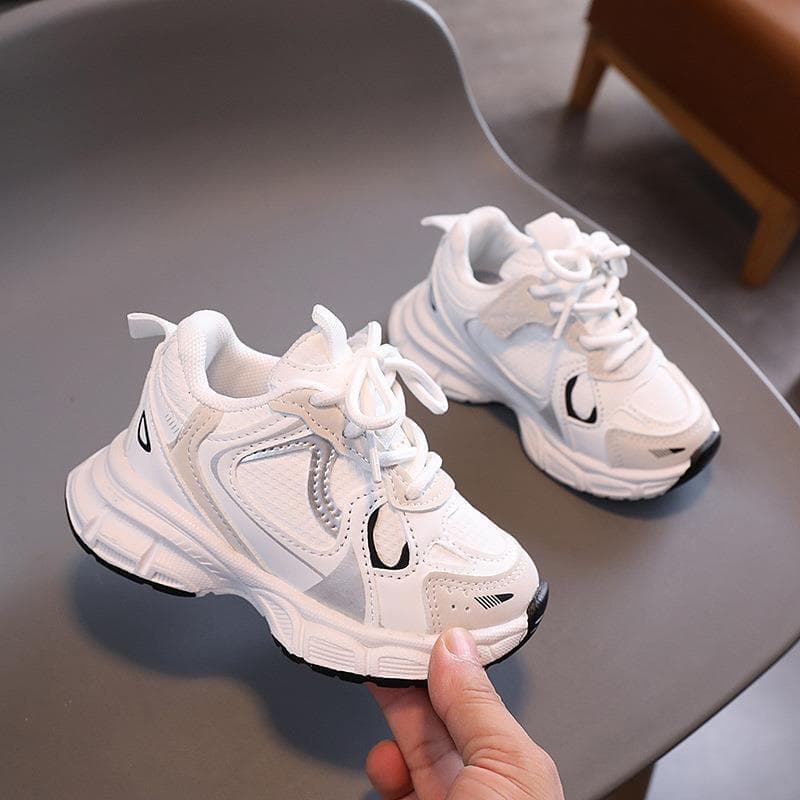 Boys And Girls Shoes Children's Sports Dad Shoes Spring And Autumn New Autumn Leather Fashion Boys Casual Shoes