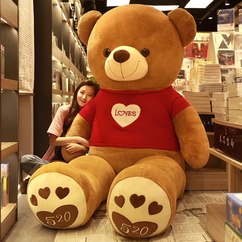Extra Large Teddy Bear Plush Toy Doll Big Bear Cuddly Birthday Gift For Girls